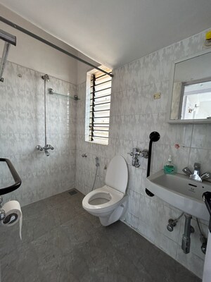 Bathroom in 2 BHK Apartment at Raheja Gardens, Netaji Nagar – for Sale