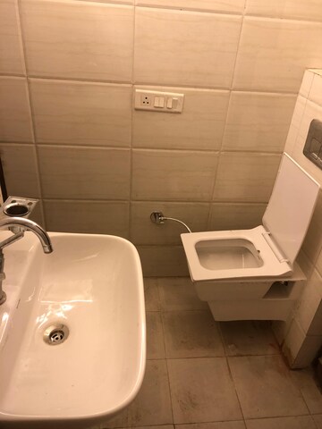 Bathroom in 1 BHK Builder Floor at New Generation Maple Apartments, Dhakoli – for Rent