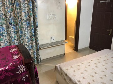 Bedroom in 1 BHK Builder Floor at New Generation Maple Apartments, Dhakoli – for Rent