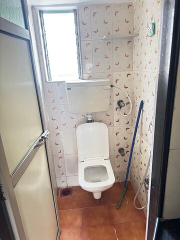 Bathroom in 2 BHK Apartment at Shivam CHS Goregaon East, Goregaon East – for Rent