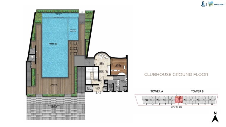 Master Plan, sbr-earth-and-sky 3 Bedroom 2259 Sq.Ft. Apartment In Kannamangala Bangalore 8591879