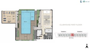 Floor Plan in 3 BHK Apartment at SBR Earth And Sky, Kannamangala – for Sale