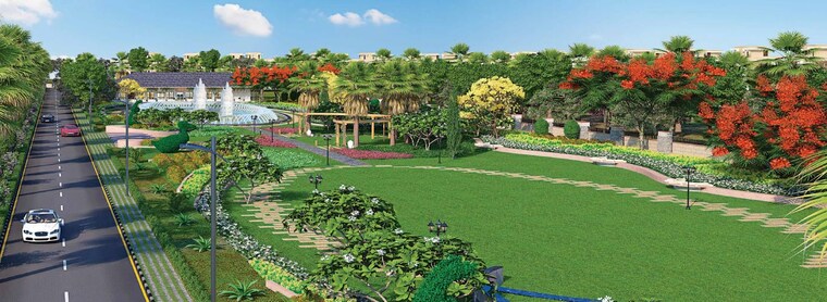 Garden, signature-global-daxin-vistas 3 Bedroom 1330 Sq.Ft. Builder Floor In Bhondsi Gurgaon 8591887