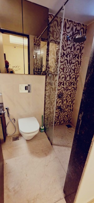 Bathroom in 3 BHK Apartment at Adani Group Western Heights, Andheri West – for Sale