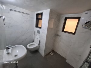 Bathroom in 3 BHK Apartment at Adani Group Western Heights, Andheri West – for Sale