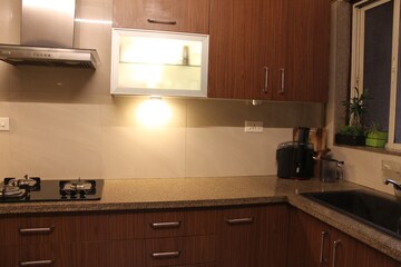 Kitchen in 3 BHK Apartment at Hiranandani Sovereign, Powai – for Rent