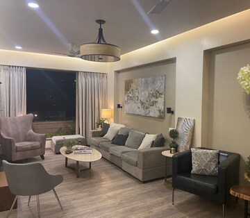 Living Room in 3 BHK Apartment at Hiranandani Sovereign, Powai – for Rent