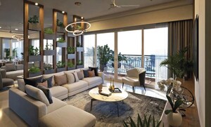 Living Room in 4 BHK Apartment at Prestige Park Grove, Whitefield – for Sale