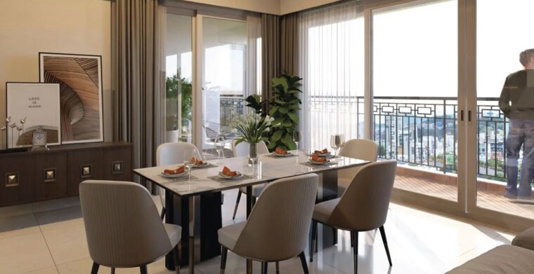 Master Bedroom, prestige-park-grove 4 Bedroom 2369 Sq.Ft. Apartment In Whitefield Bangalore 8591932