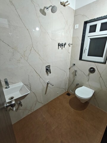 Bathroom in 1 BHK Apartment at Seasons Saffron, Kalyan West – for Rent