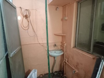 Bathroom in 1 BHK Apartment at Samruddhi Park, Kopar Khairane – for Rent