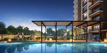 Swimming Pool in 3 BHK Apartment at Patia – for Sale