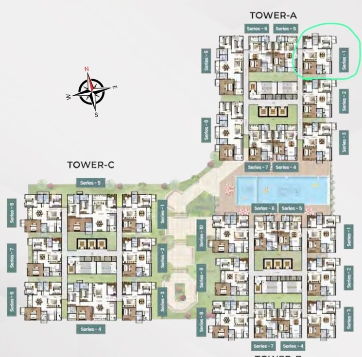 Master Plan, sbr-minara 2.5 Bedroom 1290 Sq.Ft. Apartment In Seegehalli Bangalore 8592022