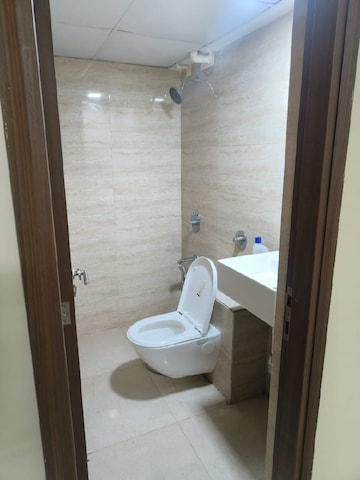 Bathroom in 1 BHK Apartment at Sunteck One World, Naigaon East – for Rent