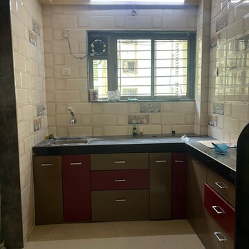 Kitchen in 1 BHK Apartment at Swapnapurti CHS Kharghar, Kharghar Sector 36 – for Rent