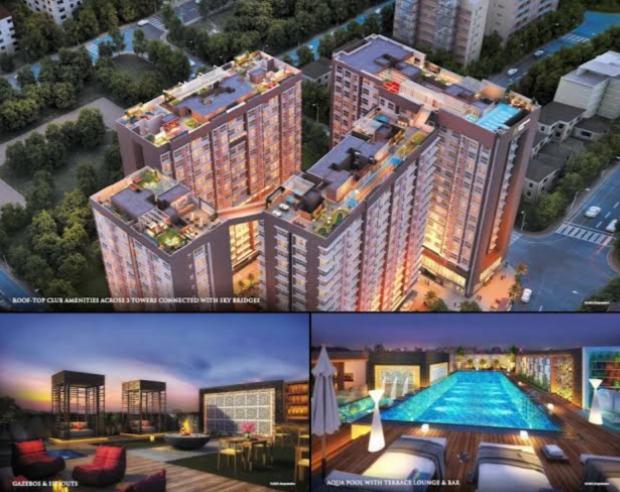 2.5 BHK + Pooja Room 950 Sq.Ft. Apartment in Platinum Life