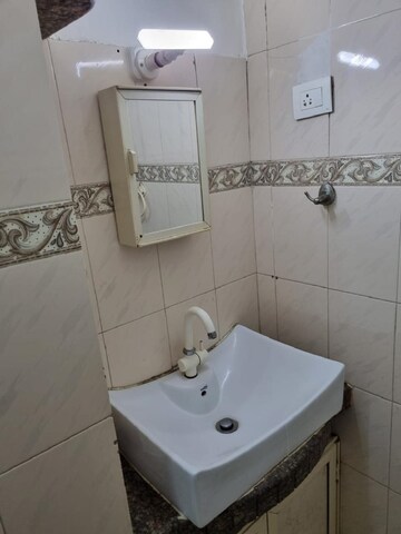 Bathroom in 1 BHK Apartment at Bandra West – for Rent