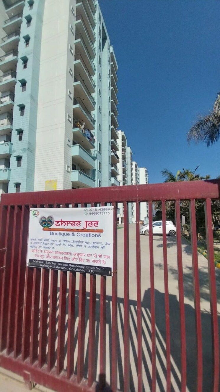 Exterior View, sanchar-residency 3.5 Bedroom 1779 Sq.Ft. Apartment In Raj Nagar Extension Ghaziabad 8592224