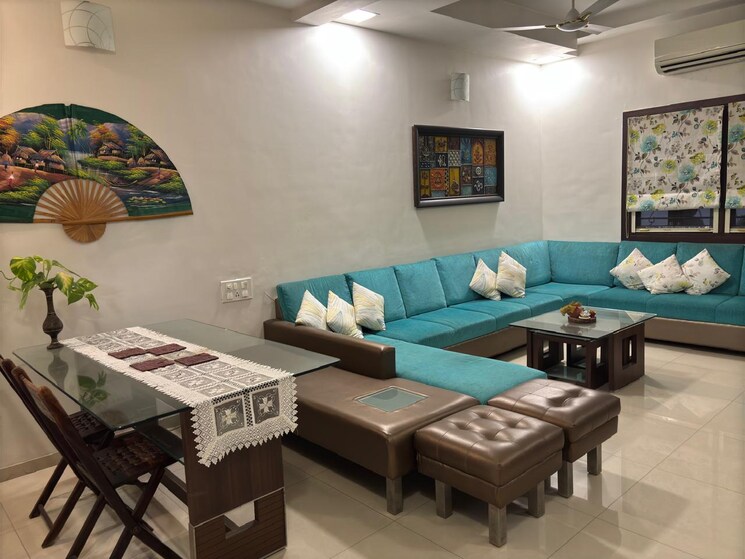 Master Bedroom, prahlad nagar 3 Bedroom 2025 Sq.Ft. Villa In Prahlad Nagar Ahmedabad 8592281