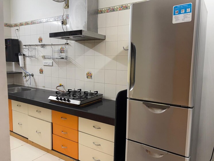 Kitchen, prahlad nagar 3 Bedroom 2025 Sq.Ft. Villa In Prahlad Nagar Ahmedabad 8592281