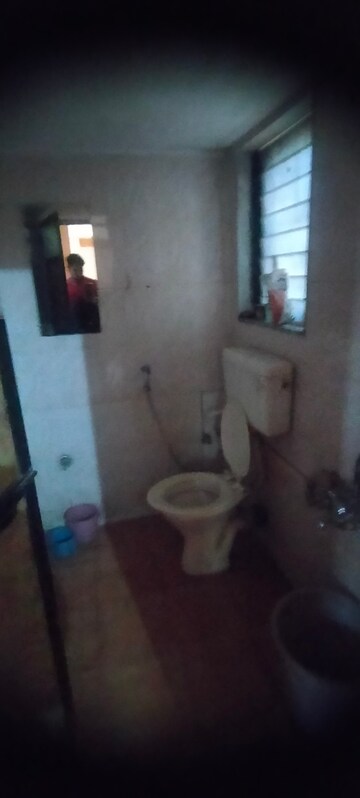 Bathroom in 1 BHK Apartment at Krishna Greenland Park Vastu Federation, Ghodbunder Road – for Rent