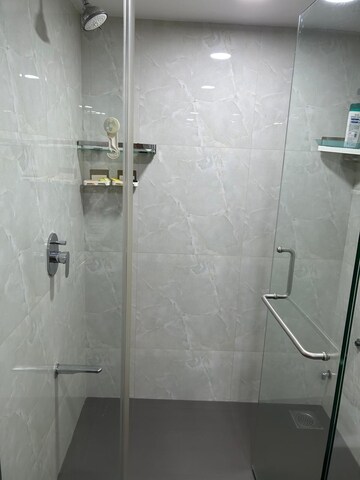 Bathroom in 4 BHK Apartment at Pranay Apartments, Dadar West – for Rent