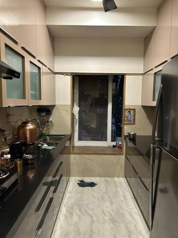 Kitchen in 4 BHK Apartment at Pranay Apartments, Dadar West – for Rent