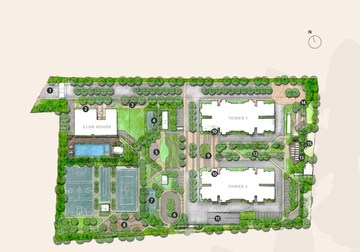 Master Plan in 3 BHK Apartment at Assetz 18 and Oak, Sarjapur – for Sale