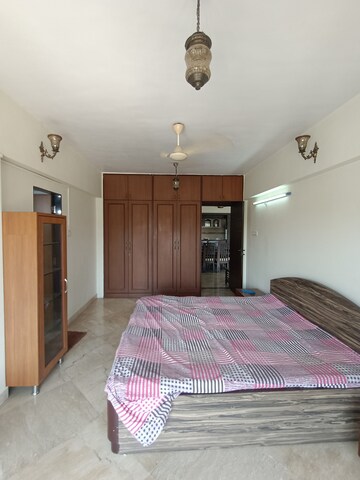 Bedroom in 2 BHK Apartment at Harbour Court, Nerul Sector 19a – for Rent