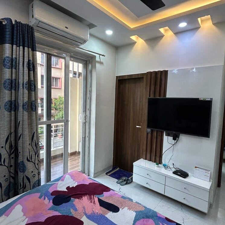 Bedroom, ss-the-lilac 2 Bedroom 900 Sq.Ft. Builder Floor In Sector 49 Gurgaon 8592439