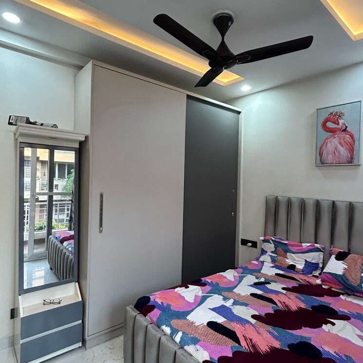 Bedroom, ss-the-lilac 2 Bedroom 900 Sq.Ft. Builder Floor In Sector 49 Gurgaon 8592439