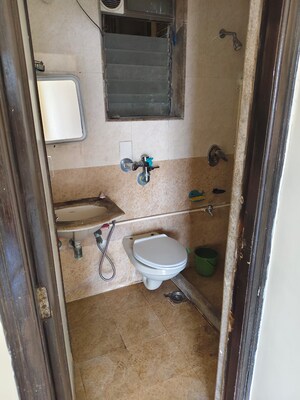 Bathroom in 1 BHK Apartment at Omkar Om Residency, Parel – for Sale