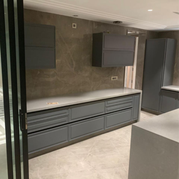 Kitchen in 4 BHK Builder Floor at Vasant Vihar – for Sale