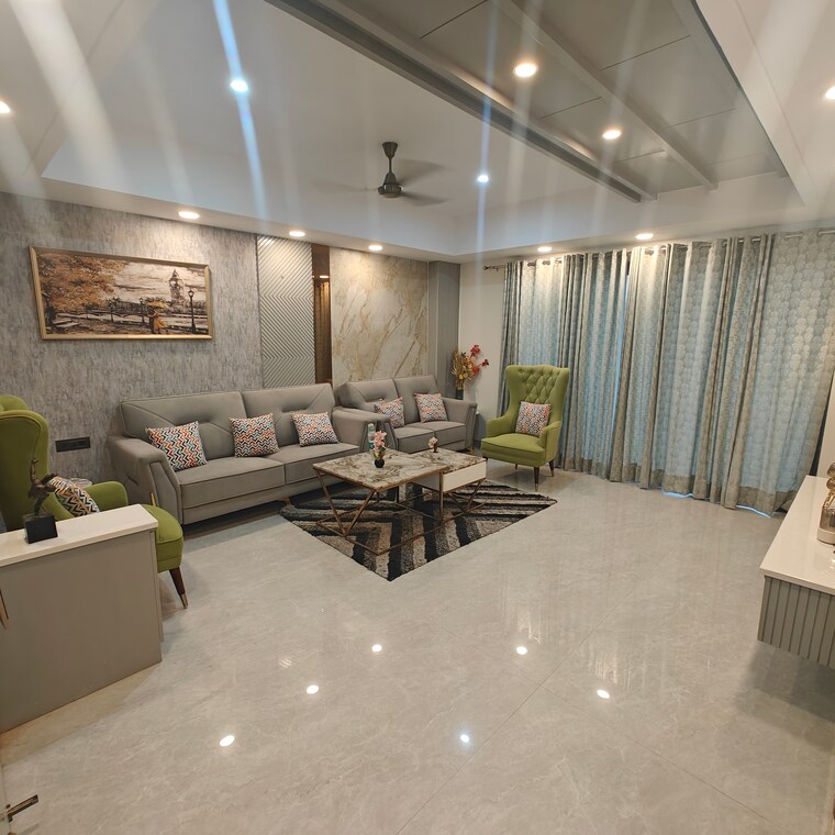 Living Room, ansal-api-esencia 4 Bedroom 2700 Sq.Ft. Builder Floor In Sector 67 Gurgaon 8592541