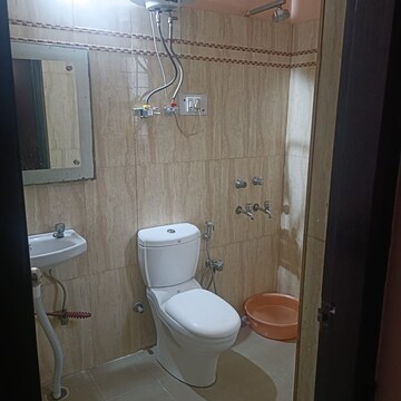 Bathroom in 3.5 BHK Villa at Palam Vihar – for Rent