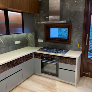 Kitchen in 4 BHK Builder Floor at Vasant Vihar – for Sale