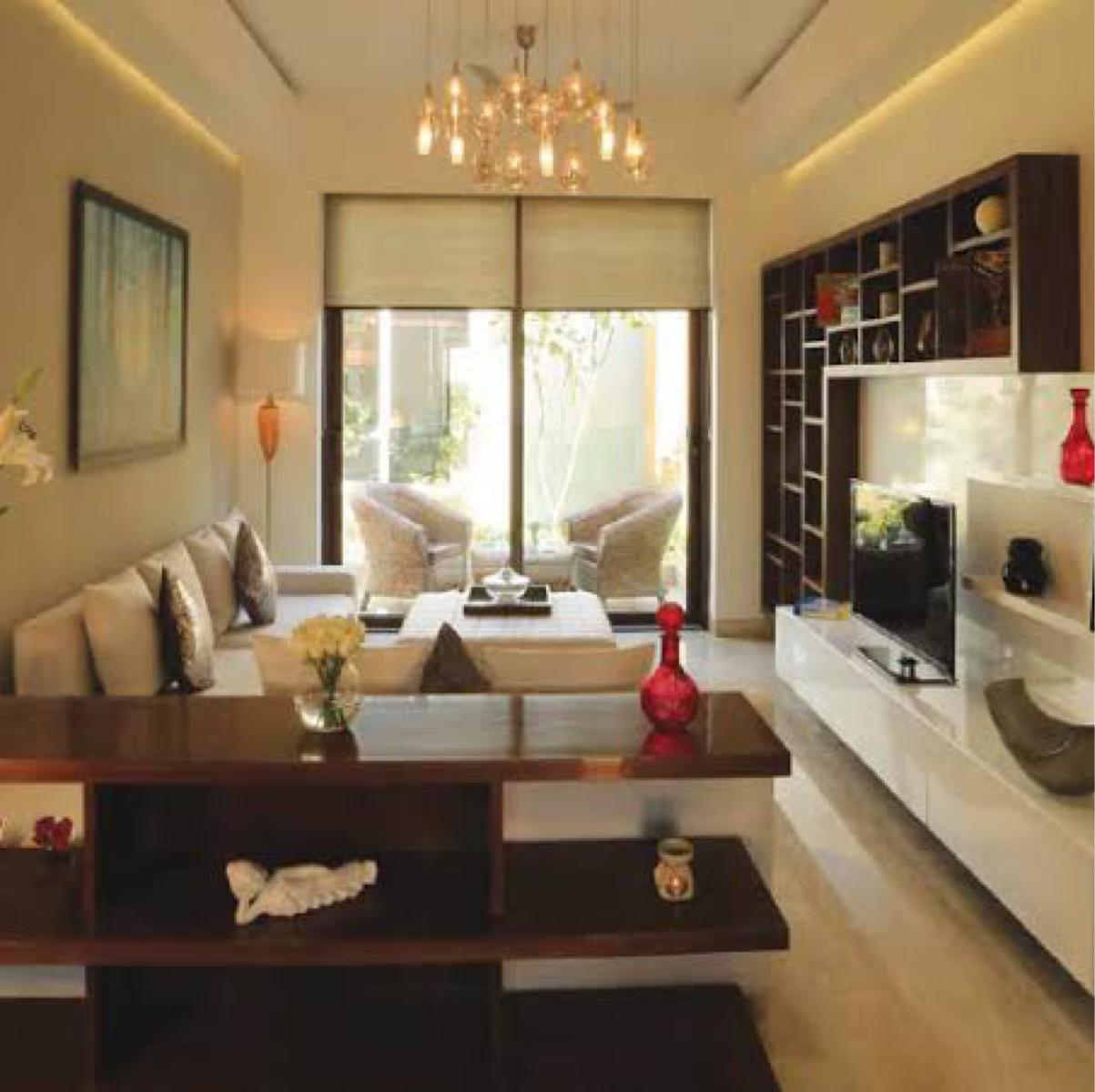 3 BHK + Servant Room 2781 Sq.Ft. Apartment in Ambience Creacions