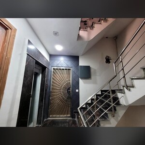 Staircase in 3.5 BHK Builder Floor at Green Fields Colony – for Sale