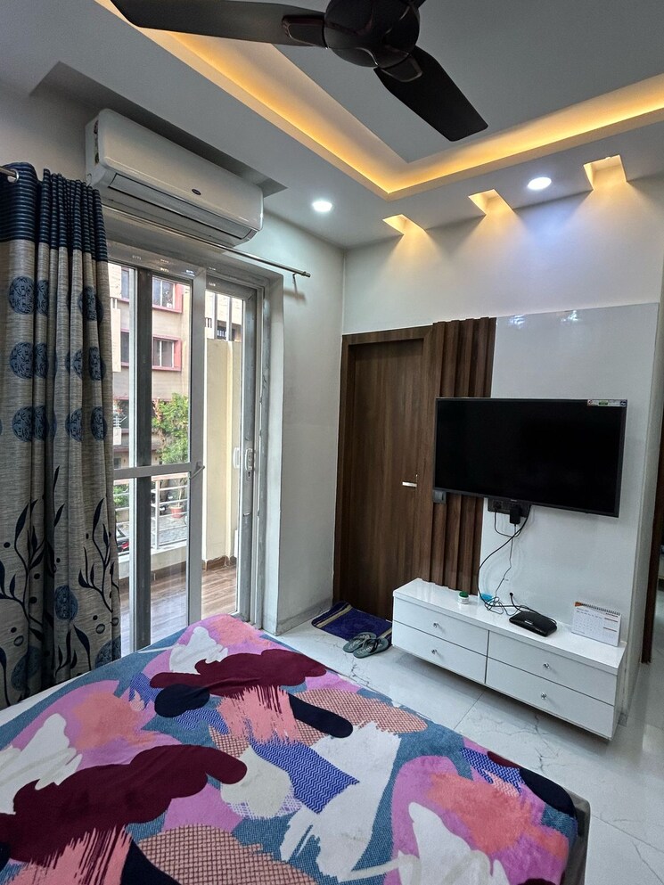 Bedroom, ss-the-lilac 2 Bedroom 900 Sq.Ft. Builder Floor In Sector 49 Gurgaon 8592662