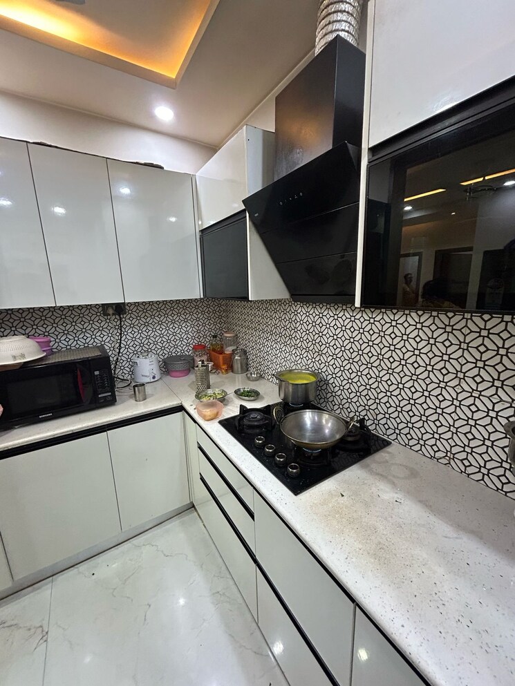 Kitchen, ss-the-lilac 2 Bedroom 900 Sq.Ft. Builder Floor In Sector 49 Gurgaon 8592662