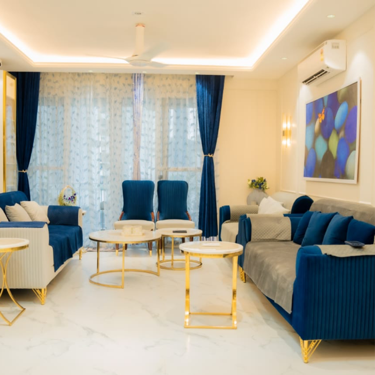 Living Room, vipul-world-floors 4 Bedroom 2700 Sq.Ft. Apartment In Sector 48 Gurgaon 8592663