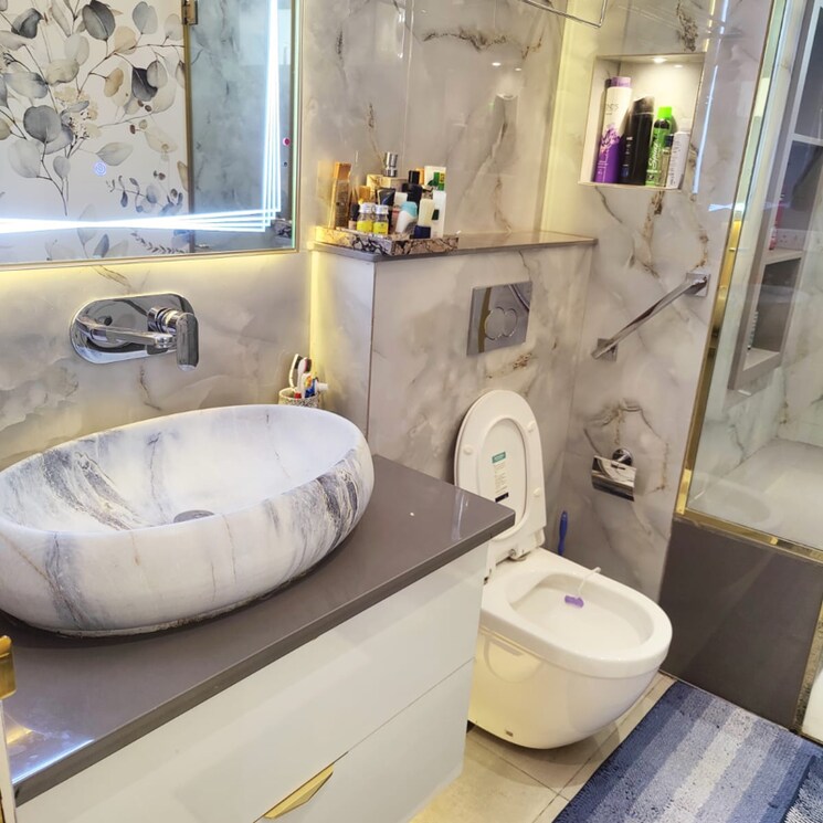 Bathroom, vipul-world-floors 4 Bedroom 2700 Sq.Ft. Apartment In Sector 48 Gurgaon 8592663