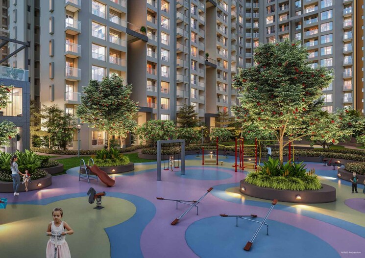 Swimming Pool, vilas-javdekar-yashwin-enchante 2 Bedroom 720 Sq.Ft. Apartment In Kharadi Pune 8592690