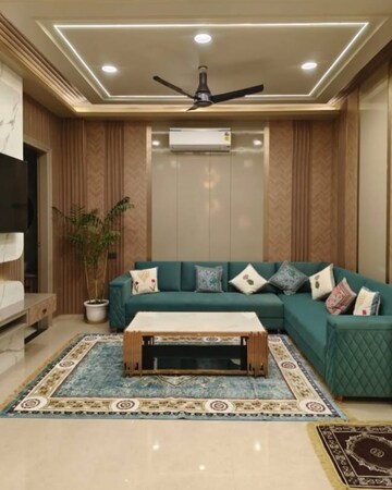 Living Room in 4 BHK Builder Floor at Sector 33 – for Sale