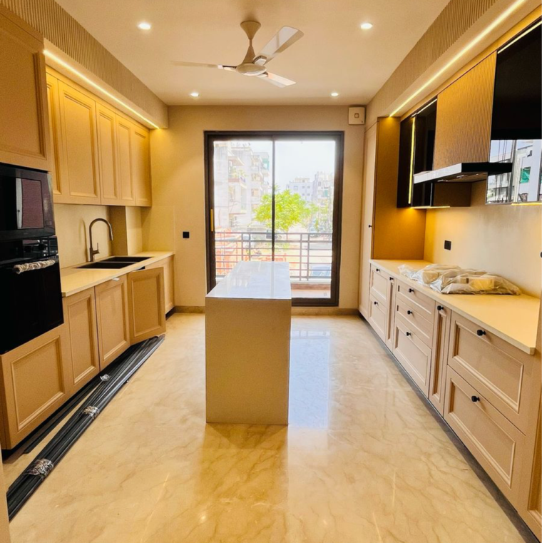 Kitchen, ansal-boom-plaza 4 Bedroom 480 Sq.Ft. Builder Floor In Sector 57 Gurgaon 8592795