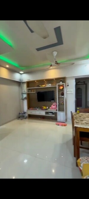 Living Room in 1 BHK Apartment at Delta Vrindavan, Mira Road – for Sale