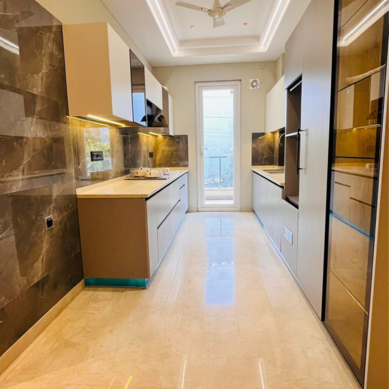 Kitchen, ardee-mall 3.5 Bedroom 263 Sq.Ft. Builder Floor In Sector 52a Gurgaon 8592859