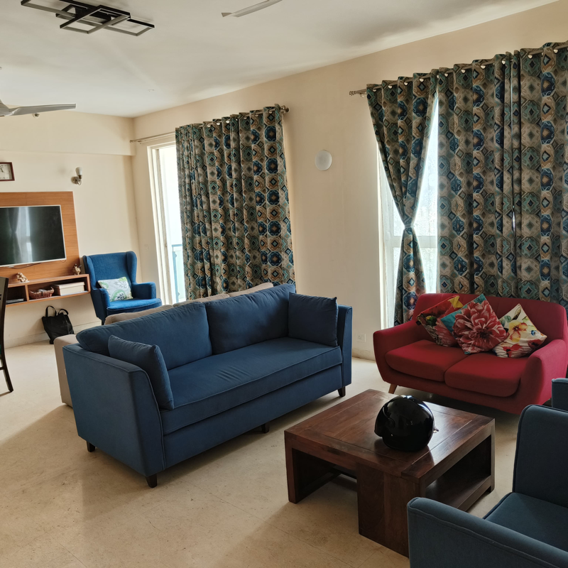 3 BHK + Servant Room Apartment For Rent in M3M Merlin