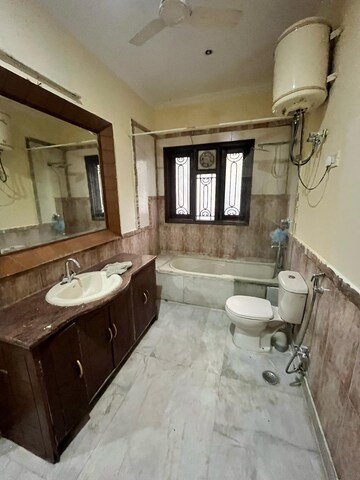 Kitchen in 3 BHK Builder Floor at Sushant Lok I – for Rent