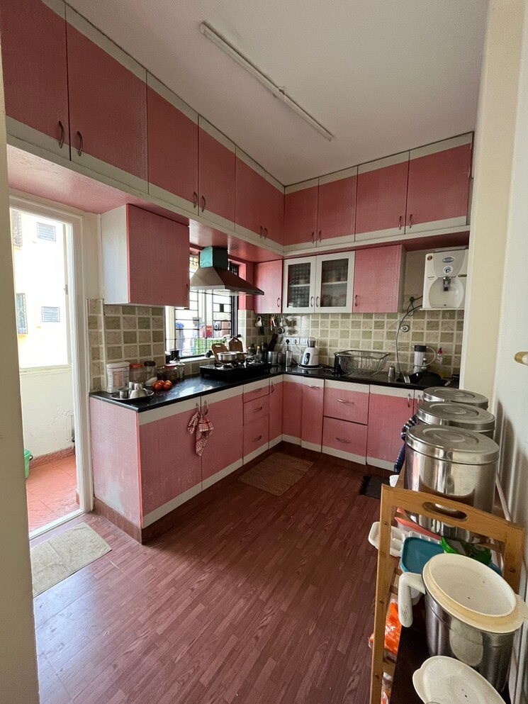 Kitchen, sowparnika-chandrakantha 3 Bedroom 1280 Sq.Ft. Apartment In Dommasandra Bangalore 8593036